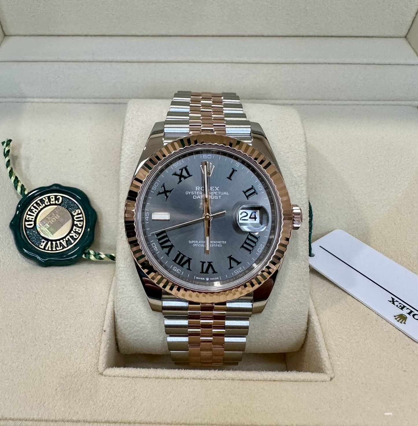 Rolex Datejust 41 Two Tone "Wimbledon"