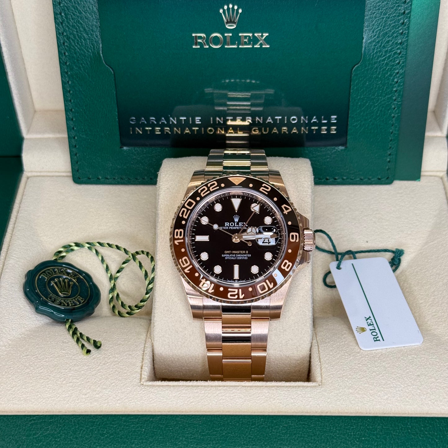 Rose Gold Rootbeer GMT Master 2