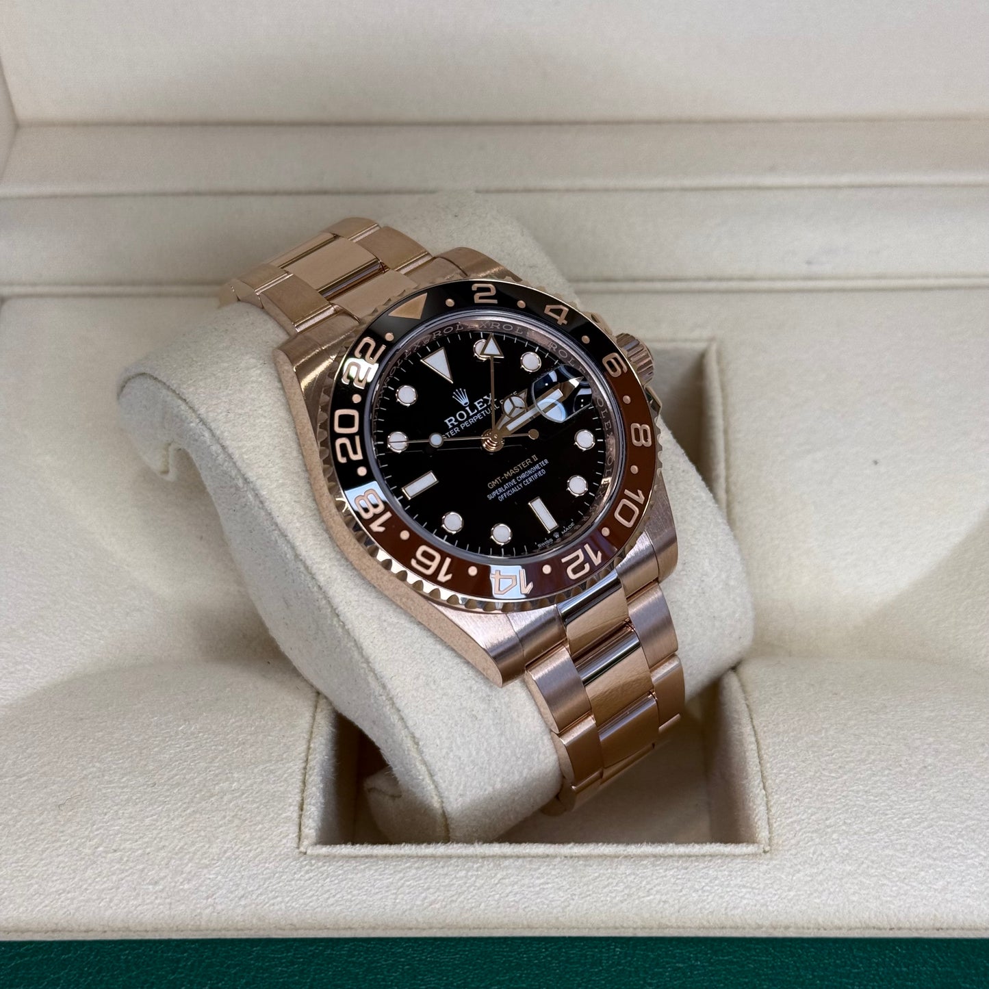 Rose Gold Rootbeer GMT Master 2