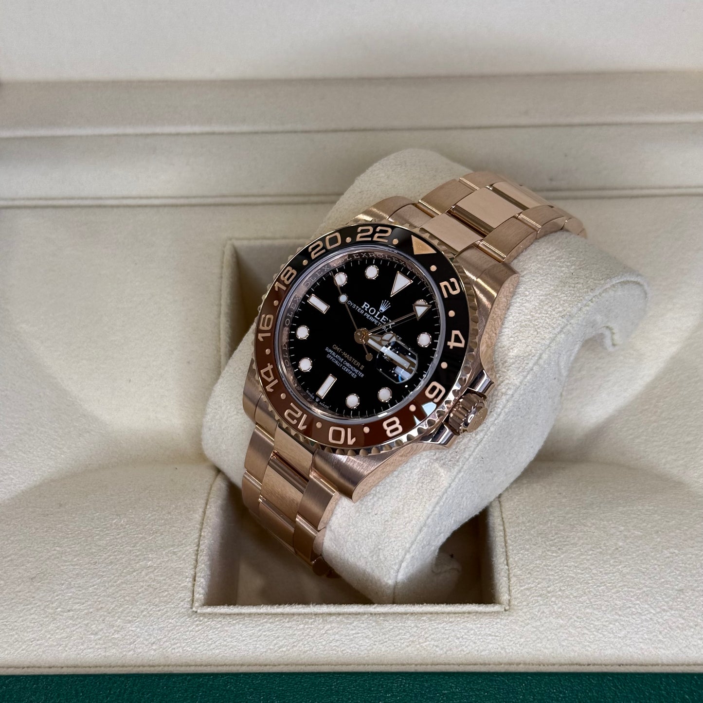 Rose Gold Rootbeer GMT Master 2