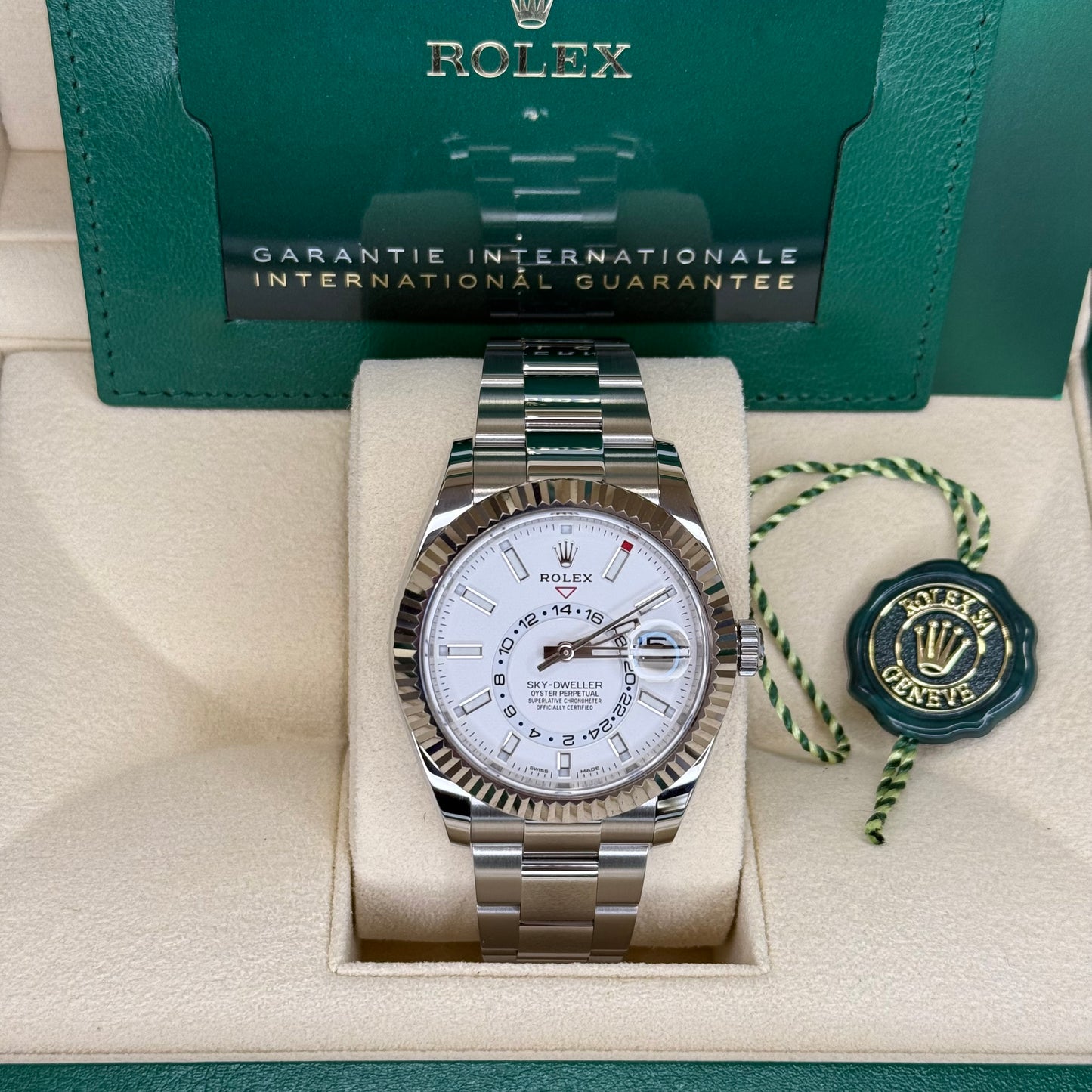 White Rolex Skydweller