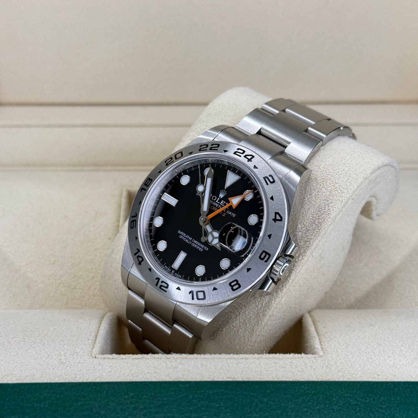 Black Rolex Explorer 2 42mm