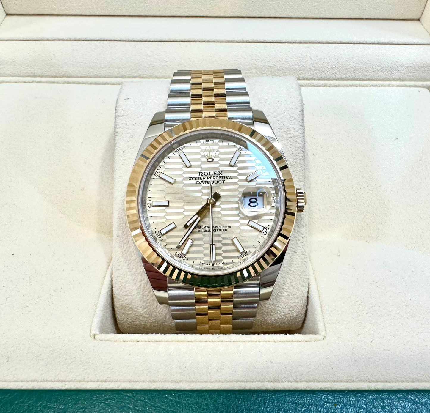 Rolex Datejust Two Tone Motif Dial