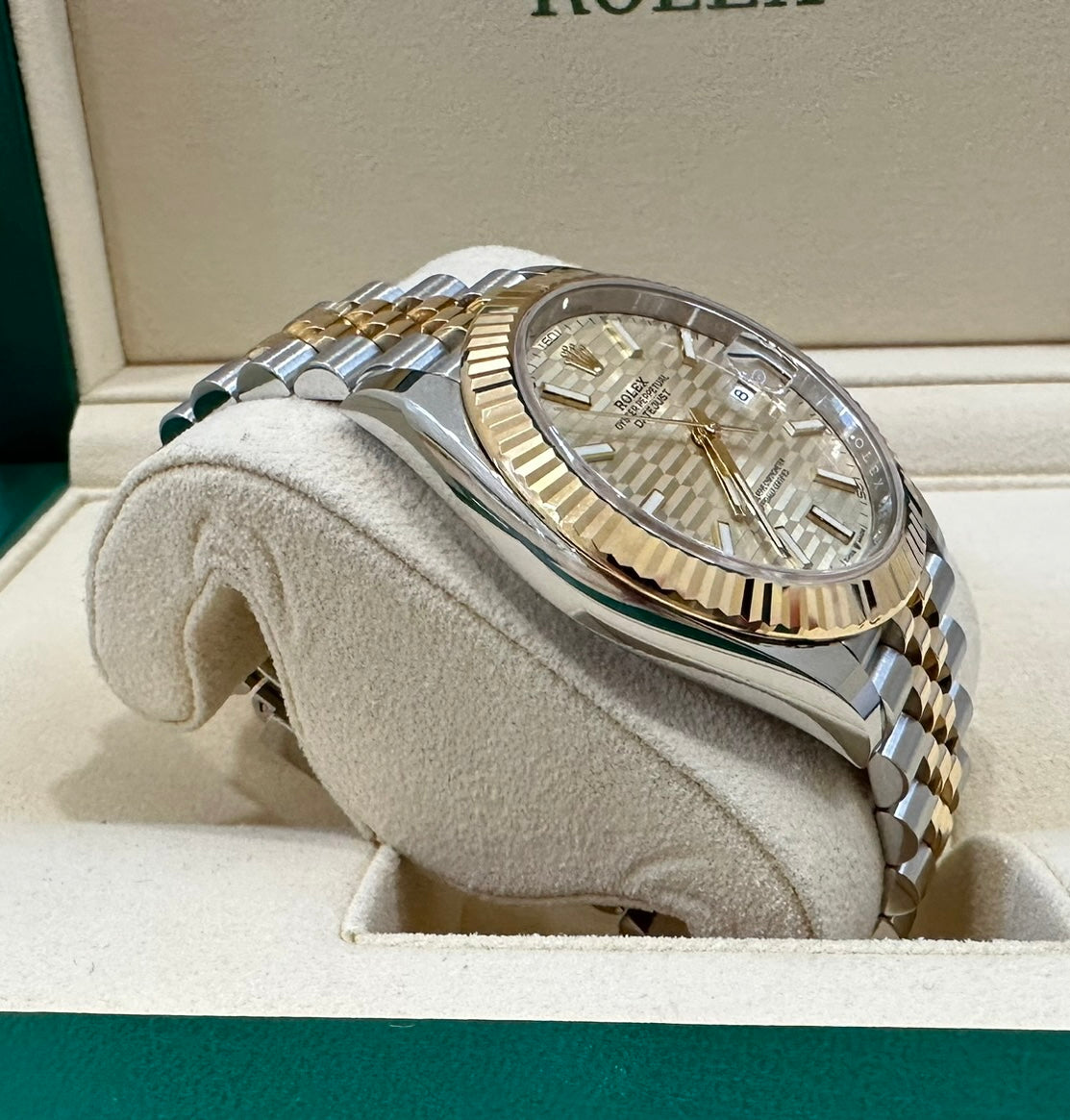 Rolex Datejust Two Tone Motif Dial