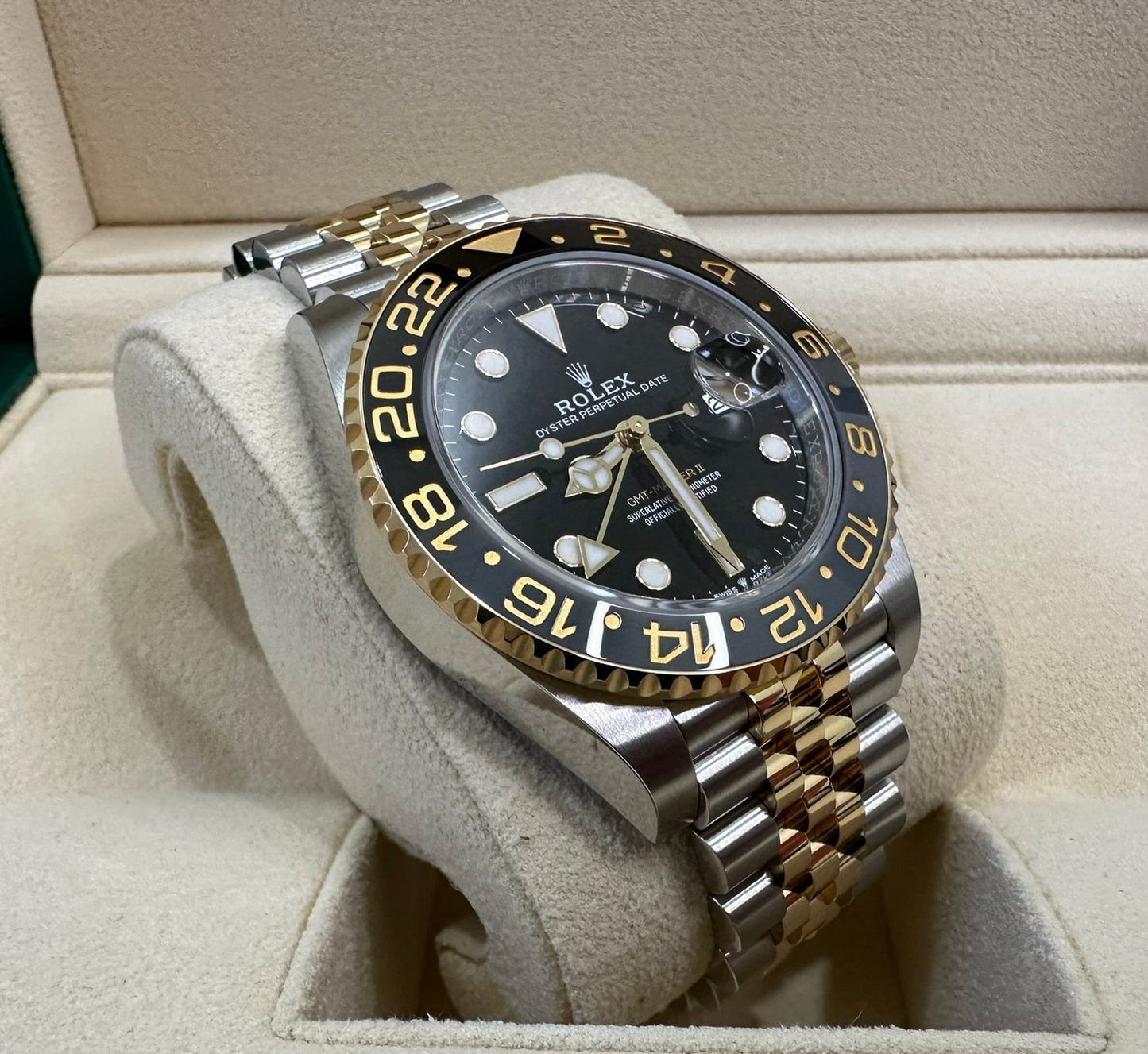 Rolex GMT Master II 126713GRNR Two Tone