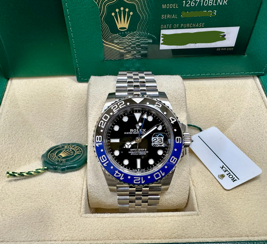 Rolex GMT Master II "Batman"