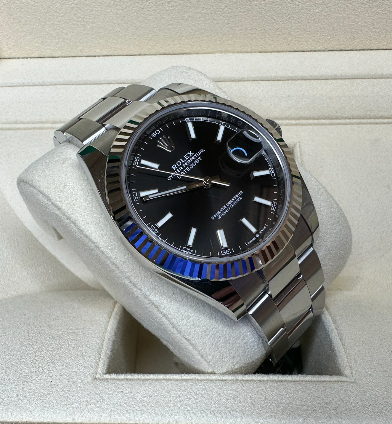 Rolex Datejust Black Dial